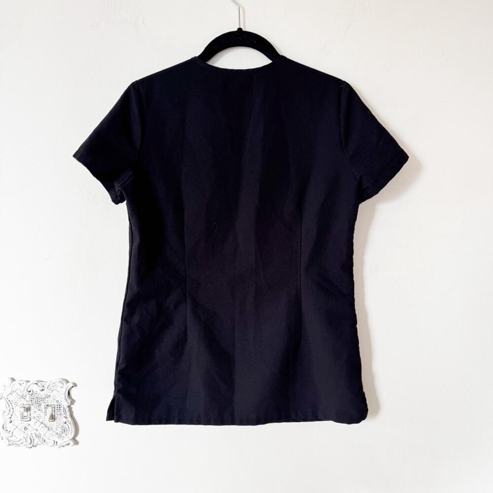 Figs lot of 2 Black Casma Three Pocket Scrub Top XXS - Picture 8 of 10